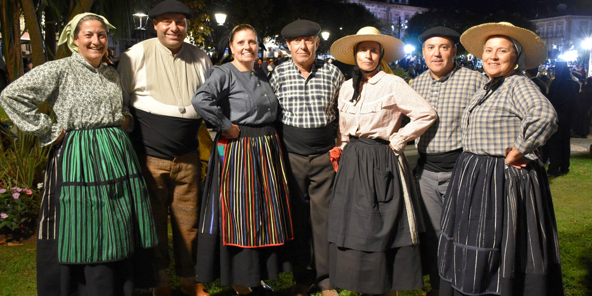 Participació andorrana a la festa del vestit popular portuguès