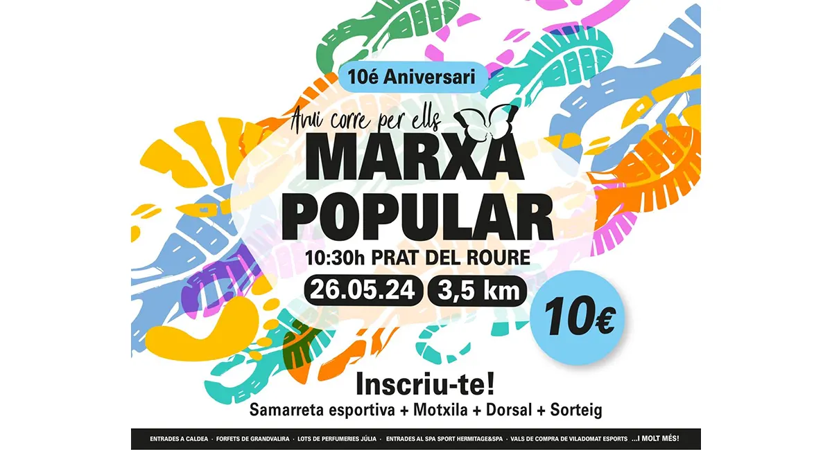 10a Marxa Popular de l'Associació Marc GG